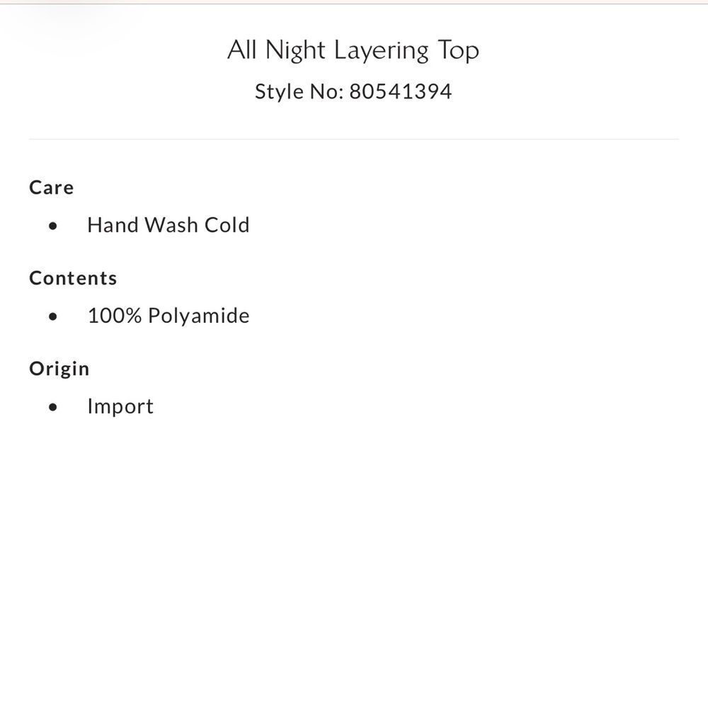 Free People Intimately All Night Embroidered Layering Top in Black - Picture 13 of 13